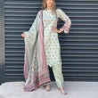 Load image into Gallery viewer, NURUL LUXURY LAWN VOL 1 - READY TO WEAR - WITH CHIFFON SCARF
