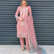 Load image into Gallery viewer, NURUL LUXURY LAWN VOL 1- READY TO WEAR - WITH CHIFFON SCARF - PINK