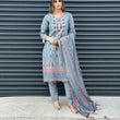 Load image into Gallery viewer, NURUL LUXURY LAWN VOL 1- READY TO WEAR - WITH CHIFFON SCARF