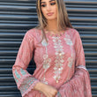 Load image into Gallery viewer, NURUL LUXURY LAWN VOL 1- READY TO WEAR - WITH CHIFFON SCARF - PINK