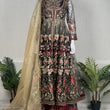 Load image into Gallery viewer, MEERAS مئراس Double Layer Party Wear Maxi - Ready to wear - Organza/net