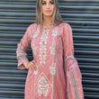 Load image into Gallery viewer, NURUL LUXURY LAWN VOL 1- READY TO WEAR - WITH CHIFFON SCARF - PINK