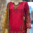 Load image into Gallery viewer, Kashish Vol - 2 Chiffon Shirt With Silk Garara & Net Scarf Eid Collection 2024 -RN01-Pink