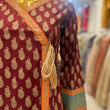 Load image into Gallery viewer, BLOCKPRINT WINTER VISCOSE KURTI - READY TO WEAR