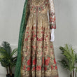 Load image into Gallery viewer, MEERAS مئراس Double Layer Party Wear Maxi - Ready to wear - Organza/net