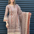 Load image into Gallery viewer, NURUL LUXURY LAWN VOL 1- READY TO WEAR - WITH CHIFFON SCARF