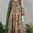 Load image into Gallery viewer, MEERAS مئراس Double Layer Party Wear Maxi - Ready to wear - Organza/net