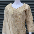 Load image into Gallery viewer, KAYRA 3 PCS GARARA (BIEGE & OFF WHITE)