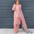 Load image into Gallery viewer, NURUL LUXURY LAWN VOL 1- READY TO WEAR - WITH CHIFFON SCARF - PINK