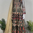 Load image into Gallery viewer, MEERAS مئراس Double Layer Party Wear Maxi - Ready to wear - Organza/net
