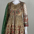 Load image into Gallery viewer, MEERAS مئراس Double Layer Party Wear Maxi - Ready to wear - Organza/net