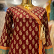 Load image into Gallery viewer, BLOCKPRINT WINTER VISCOSE KURTI - READY TO WEAR