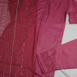 Load image into Gallery viewer, High Quality Viscose Suit with Hand Work Chiffon Dupatta - READY TO WEAR