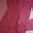 Load image into Gallery viewer, High Quality Viscose Suit with Hand Work Chiffon Dupatta - READY TO WEAR