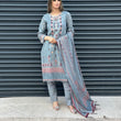 Load image into Gallery viewer, NURUL LUXURY LAWN VOL 1- READY TO WEAR - WITH CHIFFON SCARF