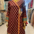 Load image into Gallery viewer, BLOCKPRINT WINTER VISCOSE KURTI - READY TO WEAR