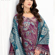 Load image into Gallery viewer, NEW CHEVRON CHIFFON COLLECTION- READY TO WEAR - WITH CHIFFON EMBROIDERED BORDER SCARF