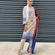 Load image into Gallery viewer, BASANT BY SHAGUN LAWN WITH FANCY SCARF