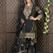 Load image into Gallery viewer, SHAGUN LUXURY BLACK BLOCKPRINT 2023