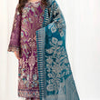 Load image into Gallery viewer, NEW CHEVRON CHIFFON COLLECTION- READY TO WEAR - WITH CHIFFON EMBROIDERED BORDER SCARF