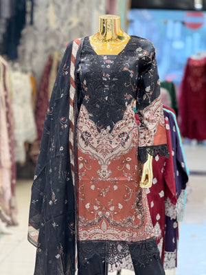 Shagun Exclusive Maria b Inspired Lawn Eid Collection 2025 MS-001