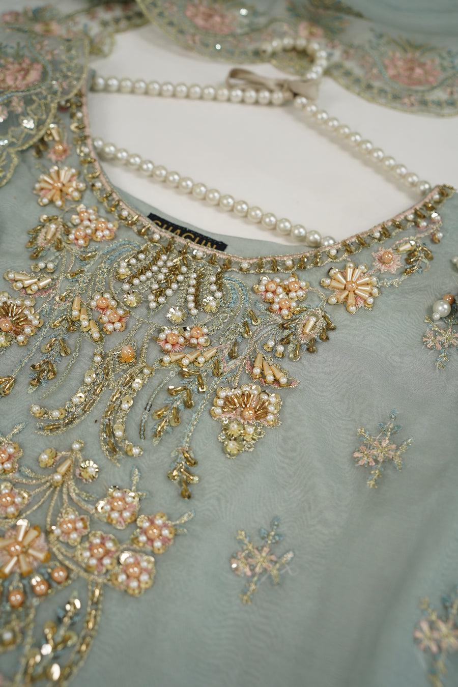 Rang-e-jahaan Luxury Organza Eid Collection SR-001