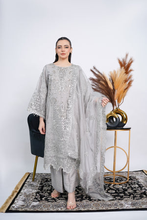 Dastaan Exclusive Branded Organza Collection KLR-02