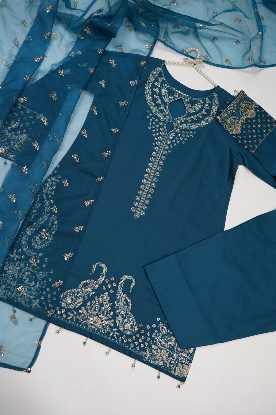 shagun exclusive farshi shalwar lawn collection 2025 MH-001