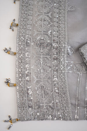 Rang-e-Jahaan Luxury Organza Eid Collection 2024 - Ayzel 07