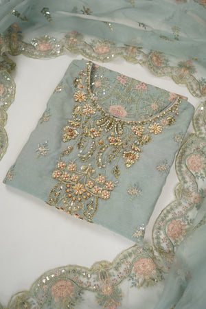 Rang-e-jahaan Luxury Organza Eid Collection SR-001