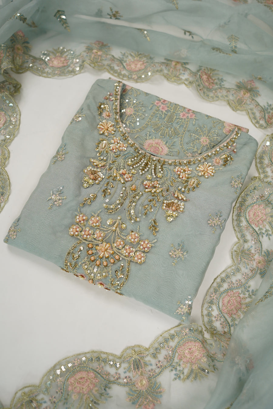 Rang-e-jahaan Luxury Organza Eid Collection SR-001
