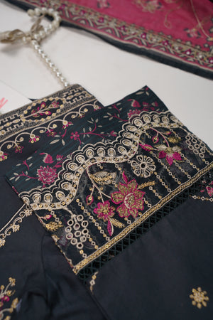 ORIGINAL BIN SAEED EMBROIDERED COTTON EID COLLECTION FH-003