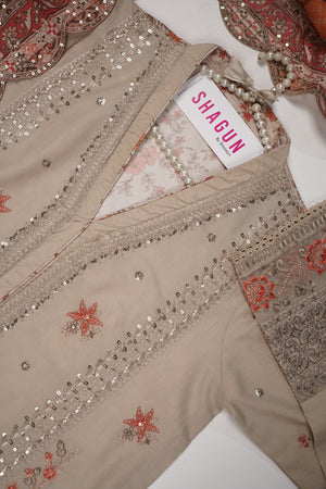 ORIGINAL BIN SAEED EMBROIDERED COTTON EID COLLECTION FH-002