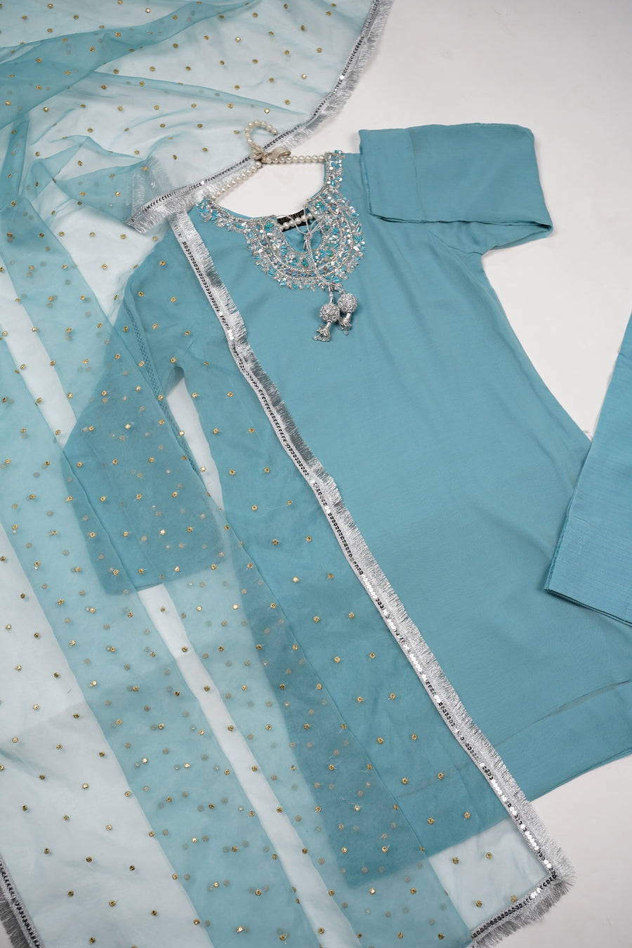 Rang-e-Noor Farshi Vol 3 Chiffon Eid Collection 2025 SR-13