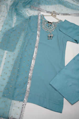 Rang-e-Noor Farshi Vol 3 Chiffon Eid Collection 2025 SR-13