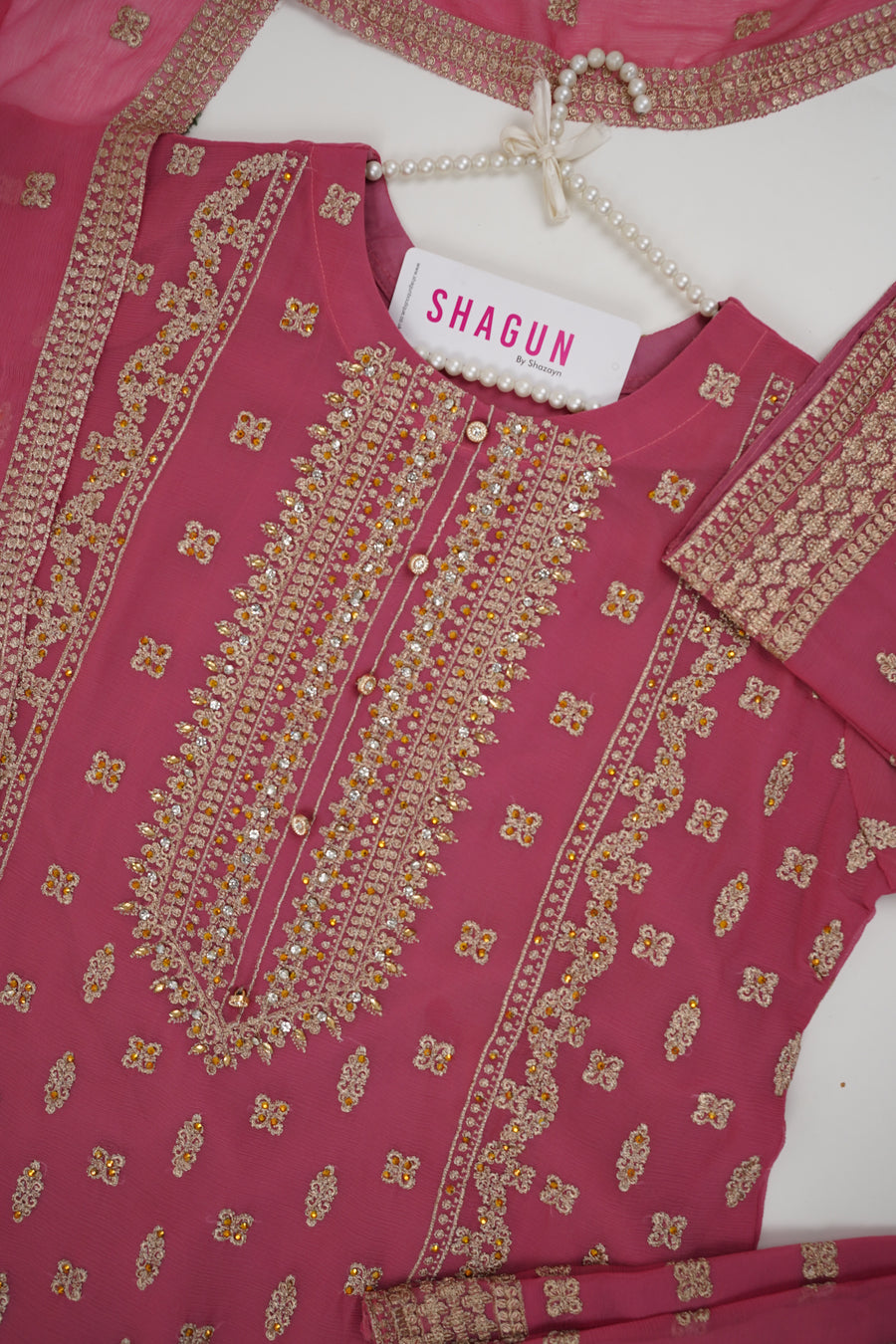 Reet By Shagun Exclusive Branded Chiffon Eid Collection 2024 AS-05