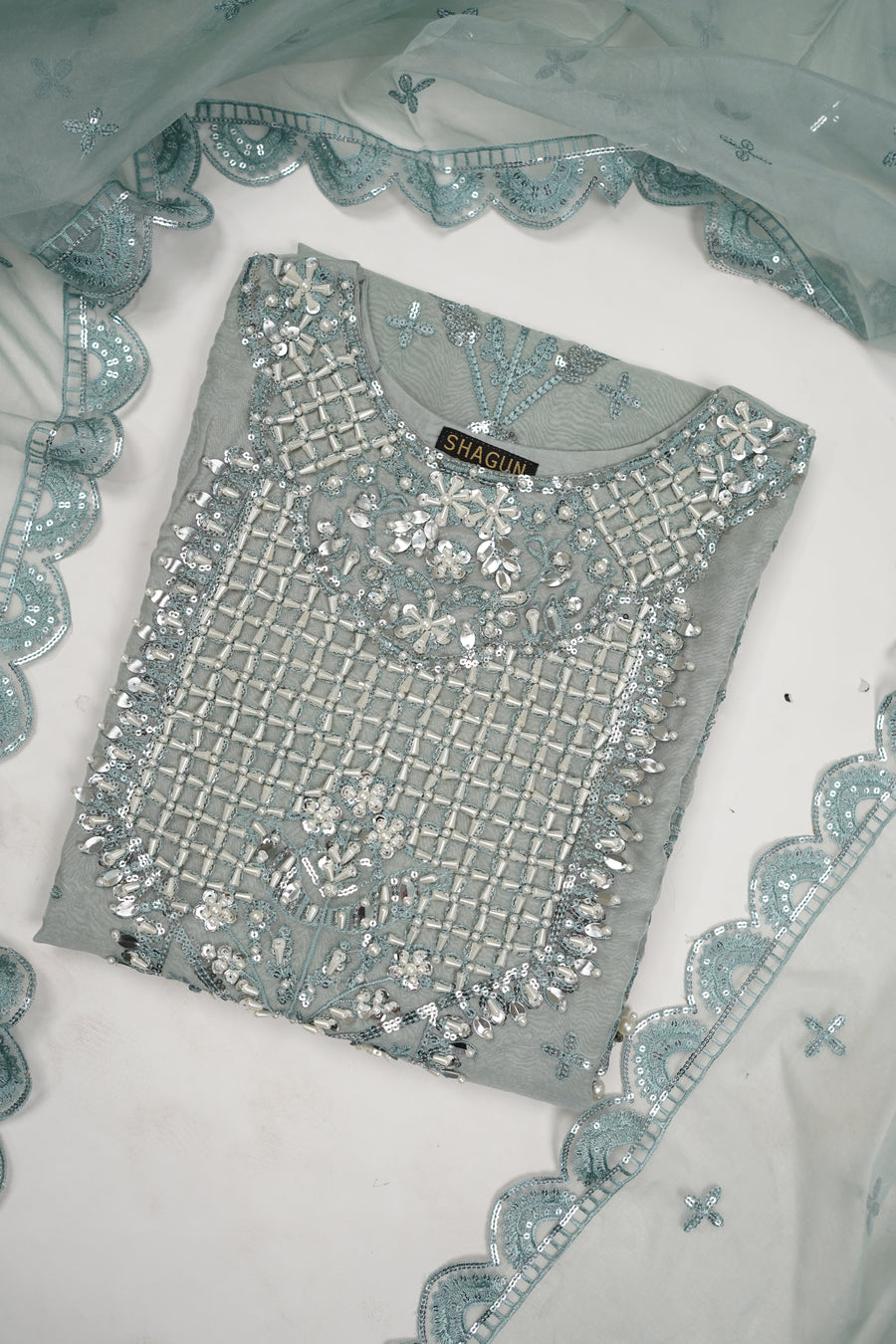Rang-e-jahaan Luxury Organza Eid Collection SR-003