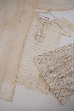 Reet By Shagun Garara Eid Collection 2024 - Cambric Cotton- Vol 4 FS-0013