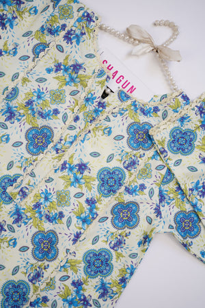 Khaddar Floral Printed 2pcs A-Line Maxi Collection KFP--04