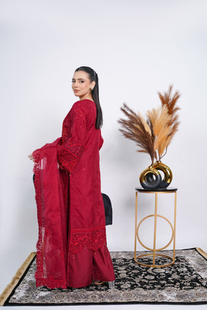 Dastaan Exclusive Branded Organza Collection KLR-01