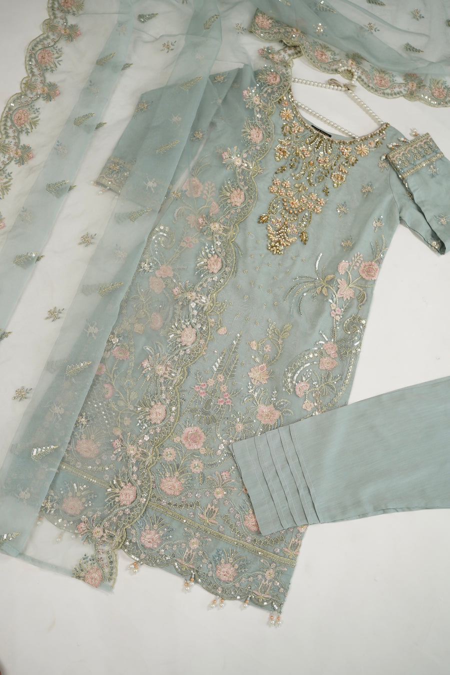 Rang-e-jahaan Luxury Organza Eid Collection SR-001