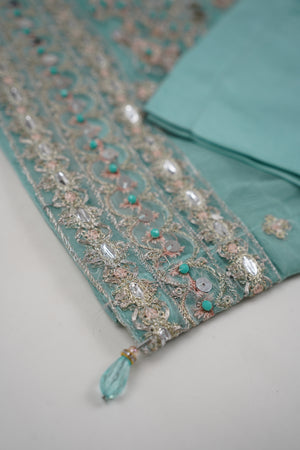 Rang-e-Bahar Luxury Organza Eid Collection 2024 - Irene 04