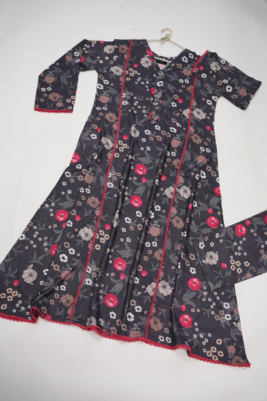 Shagun Exclusive Linen Maxi Eid Collection 2025 MS-003