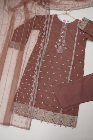 Rang-e-Bahar Luxury Organza Eid Collection 2024 SS-006