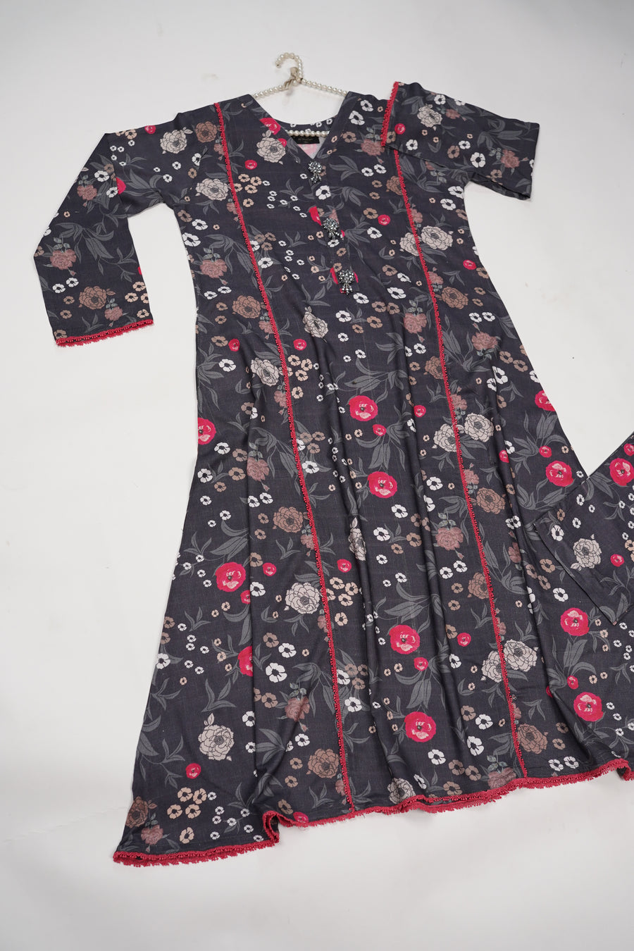 Shagun Exclusive Linen Maxi Eid Collection 2025 MS-003