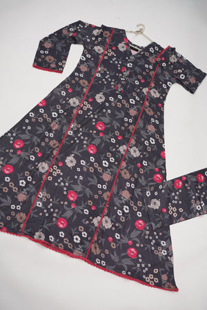 Shagun Exclusive Linen Maxi Eid Collection 2025 MS-003