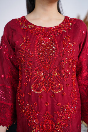 Dastaan Exclusive Branded Organza Collection KLR-01