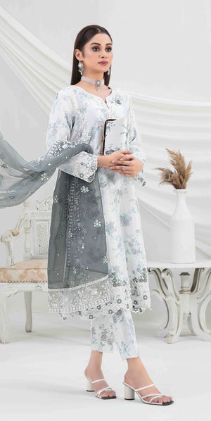 Dastaan Floral Exclusive Branded Eid Collection VOL-4 2024 TS-06