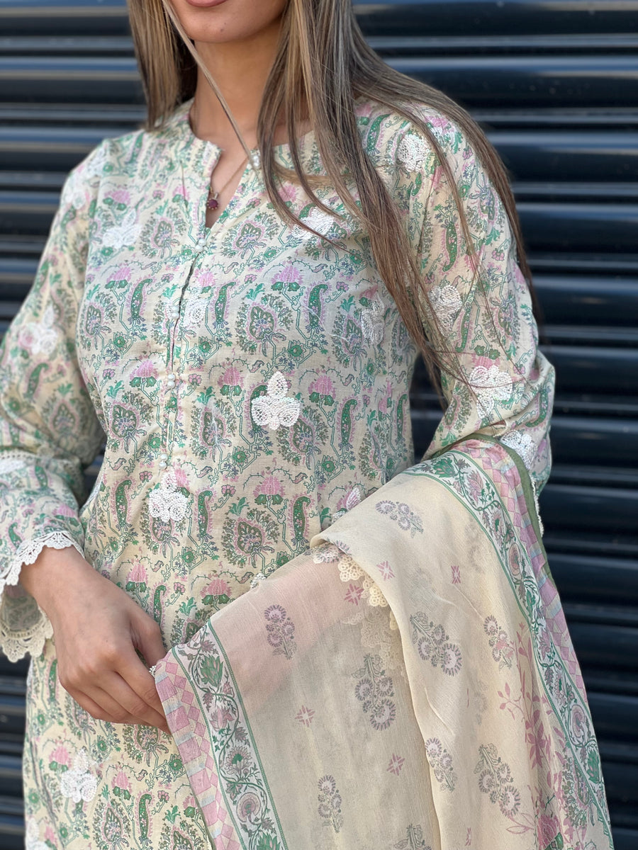 Rumaysa Luxury Lawn Eid Collection Vol - 2 (2024)