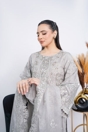 Dastaan Exclusive Branded Organza Collection KLR-02